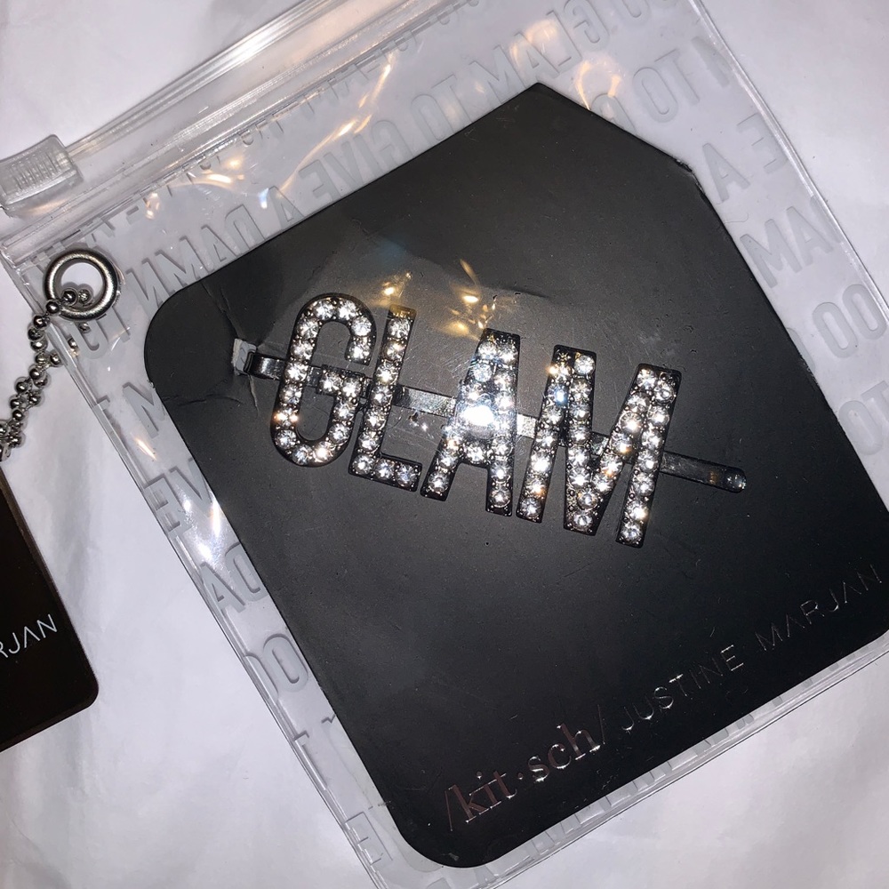 Kitsch x Justine Marjan Glam Rhinestone Hair Pin